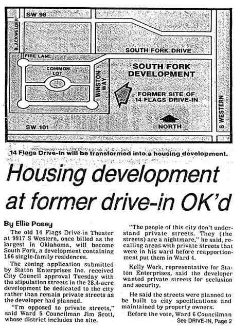 Housing development at site of former Drive-in Ok's Page1