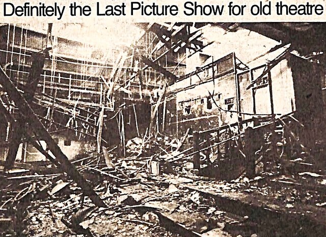 Valhalla Cinema 214 Victoria Street, Melbourne, VIC - Destroyed by fire 1988