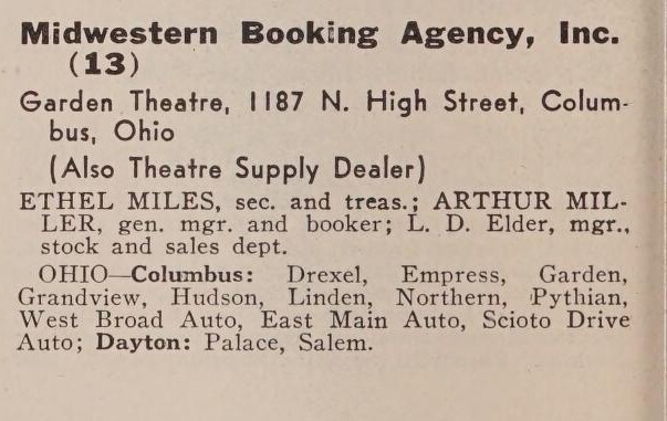 Headquarters of the Miles Theatre Circuit (1953)