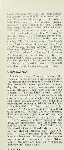 August 1966 News
