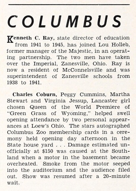 April - June 1948 News