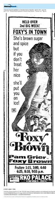 Pam Grier (1974) Held Over