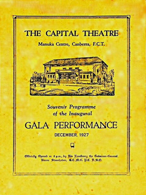 Capitol Theatre 6 Franklin Street, Manuka, Canberra, ACT - 1927