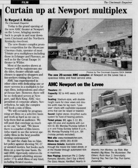 AMC Newport on the Levee 20