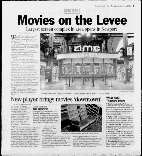 AMC Newport on the Levee 20