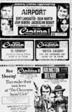 Butch Cassidy movie at Richland Plaza Cinema in July 1970.