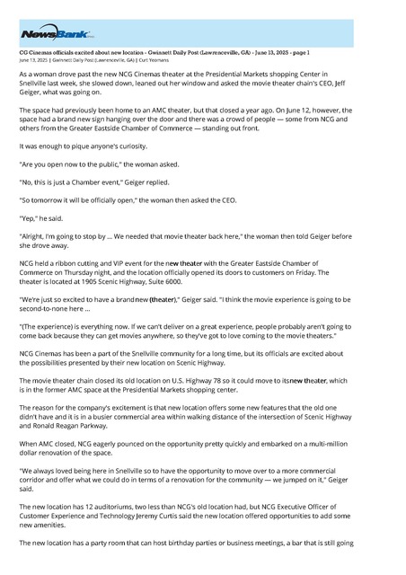 Reopening (2025) page 1