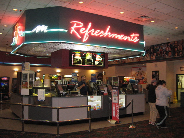 Concession Stand at Bartlett Cinema