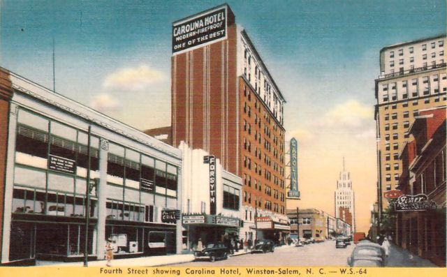 FORSYTH Theatre; Winston-Salem, North Carolina.