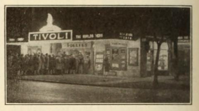 Tivoli Theatre, Winnipeg, Manitoba in 1929