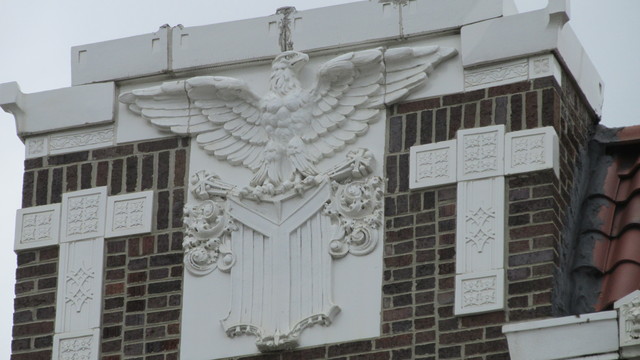 RIVIERA Theatre facade detail; Milwaukee, Wisconsin.
