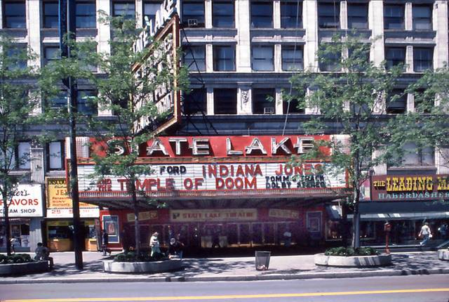 The last picture show at the State-Lake Theatre