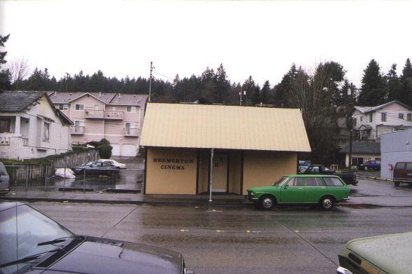 Front of theater building