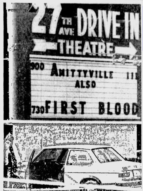 27th Avenue Drive-In marquee 