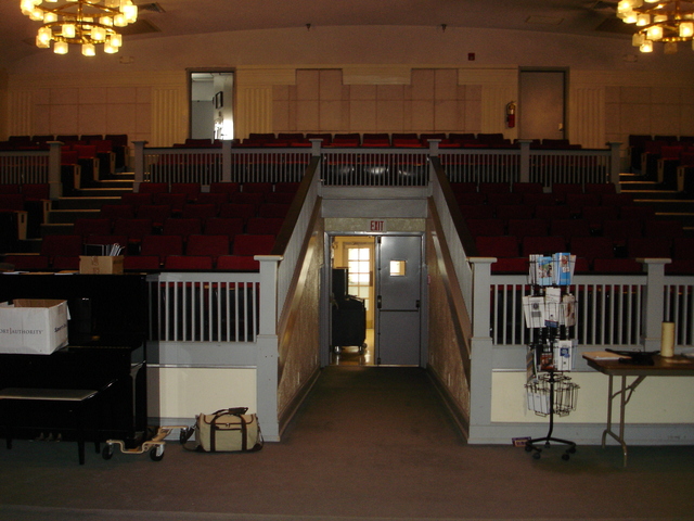 Inside of Fort Harrison movie theatre (1929-2013 and going strong)