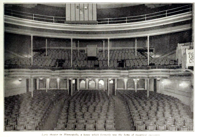 Lyric Theatre, Minneapolis in 1914