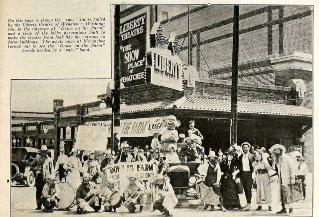 Liberty Theatre, Wenatchee, Washington in 1920