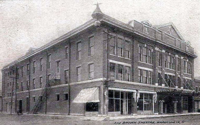 BROWN (WAPA) Theatre; Wapakoneta, Ohio.