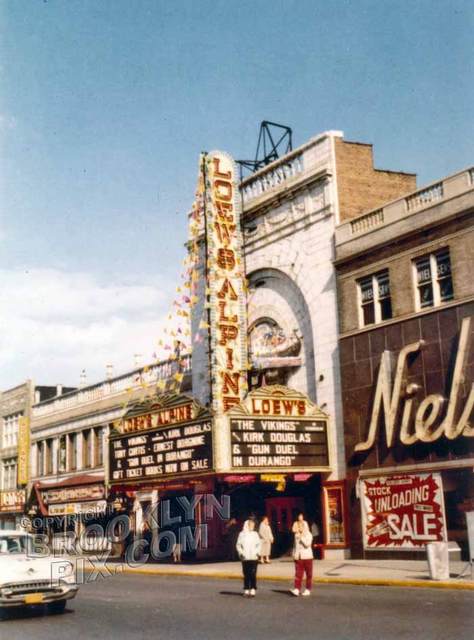 the ALPINE Theater circa June 1958