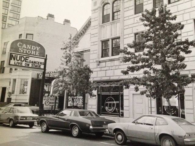 Circa 1975 as The Candy Store, photo courtesy of Eric Kromelow.