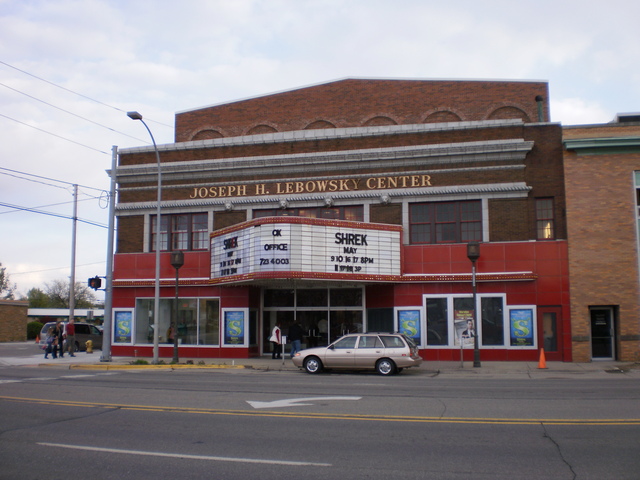 The restored Lebowsky Center