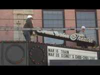 Count Basie Theatre Marquee Removal